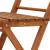 Set mobilier balcon sau terasa din lemn de fag, pliabil, masa 52x51x65 cm si 2 scaune, maro Household NewTrend