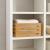 Cos depozitare 5Five din bambus masiv, 31x15x31 cm, natur Household NewTrend