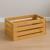 Cos depozitare 5Five din bambus masiv, 15x31x15 cm, natur Household NewTrend