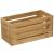 Cos depozitare 5Five din bambus masiv, 15x31x15 cm, natur Household NewTrend