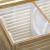 Cos rufe 5Five Sicela din bambus, 2 compartimente, capacitate 100L, 58x40x60 cm, natur Household NewTrend