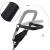 Tricicleta 3in1 105x52x94 cm, sezut rotativ 360°, roti fara aer, copertina reglabila, negru Household NewTrend