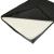 Pat ortopedic pentru caini, dreptunghiular, husa detasabila, 90x70x10 cm, gri inchis Household NewTrend