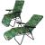 Scaun de gradina cu perna, reglaj pe pozitii, cadru metalic pliabil, 57x83x106 cm, multicolor Household NewTrend