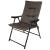 Scaun pliabil de gradina cu perna, structura metalica, 59x66x90 cm, maro Household NewTrend