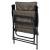 Scaun pliabil de gradina cu perna, structura metalica, 59x66x90 cm, maro Household NewTrend