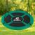 Leagan tip cuib, diametru XXL 110 cm, inaltime reglabila, maxim 150 kg, verde Household NewTrend