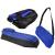 Saltea gonflabila pentru plaja cu pliere rapida, maxim 180kg, 180x70x50 cm, bleumarin si negru Household NewTrend