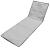 Sezlong de plaja pliabil, spatar cu cadru metalic, reglabil, 150x47 cm, gri Household NewTrend