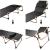 Sezlong pliabil cu 4 trepte, reglaj spatar, otel si material Oxford, 193x66x23 cm, gri Household NewTrend