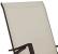 Scaun balansoar de gradina din metal si textil, 60x104x95 cm, capacitate 120 kg, crem Household NewTrend