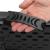 Set masa pliabila cu 2 banci, 180 cm, negru, HDPE si cadru metalic anticoroziv Household NewTrend