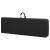Set masa pliabila cu 2 banci, 180 cm, negru, HDPE si cadru metalic anticoroziv Household NewTrend