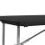 Set masa pliabila cu 2 banci, 180 cm, negru, HDPE si cadru metalic anticoroziv Household NewTrend