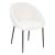 Scaun Atmosphera Seliso cu sezut din chenille, cadru din otel, 60x57x81 cm, bej Household NewTrend