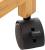 Cos rufe 5Five Bambou pe roti, cadru bambus, 52 litri, 55x28x80 cm, bej Household NewTrend