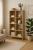 Biblioteca 5Five Tasso cu 5 rafturi, PAL, 63x30x159 cm, bej Household NewTrend