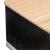 Cutie paine 5Five Color Edition cu capac din lemn, include cutit, 33x21x15 cm, negru Household NewTrend