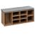Banca depozitare pantofi 5Five, pentru 8 perechi, sezut tapitat, rafturi detasabile, 105x34x49 cm, bej Household NewTrend