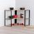 Etajera colt Blackwood cu 2 niveluri, 40x40x35 cm, bej Household NewTrend