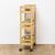 Etajera mobila Linha din bambus, 3 niveluri, dimensiuni compacte, 45x22x80 cm, natur Household NewTrend