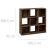 Biblioteca Mix n Modul Ceda cu 9 compartimente, PAL, 101x32x101 cm, maro Household NewTrend