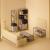 Masuta cafea 5Five Aliaj cu design rectangular, finisaj stejar, 100x40x50 cm, bej Household NewTrend