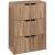 Comoda 5Five Mix n Modul, 6 compartimente, finisaj stejar, 67x32x101 cm, bej Household NewTrend