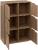 Comoda 5Five Mix n Modul, 6 compartimente, finisaj stejar, 67x32x101 cm, bej Household NewTrend