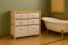 Etajera dubla 5Five Tidy Box, 6 compartimente, 66x33x78 cm, natur Household NewTrend