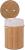 Cos rufe rotund 5Five Bambou cu capac, bambus, 48 litri, 35x50 cm, natur Household NewTrend