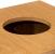 Cos gunoi 5Five Terre Inconnue cu capac, bambus, 6 litri, 20x20x26 cm, natur Household NewTrend