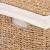 Cos rufe 5Five din trestie impletita, cadru metalic, 40 litri, 37x22x55 cm, maro Household NewTrend