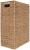Cos rufe 5Five din trestie impletita, cadru metalic, 40 litri, 37x22x55 cm, maro Household NewTrend