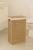 Cos rufe 5Five din trestie impletita, cadru metalic, 40 litri, 37x22x55 cm, maro Household NewTrend