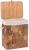 Cos rufe 5Five Blackflora, bambus, 60 litri, 42x31x51 cm, natur Household NewTrend