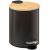 Cos gunoi 5Five Modern Color cu capac bambus si sistem soft-close, otel, polipropilena si bambus, 3L, 22x17x23 cm, negru Household NewTrend