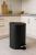 Cos gunoi 5Five Colors Colors cu pedala si inchidere soft-close, otel, 3 L, 23x23x17 cm, negru Household NewTrend