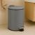 Cos gunoi 5Five Colors Concrete cu pedala si inchidere soft-close, otel, 3 L, 23x23x17 cm, gri Household NewTrend