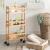Etajera mobila cu 3 niveluri 5Five Bambou, din bambus, 36x15x74 cm, bej Household NewTrend