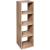 Biblioteca 5Five Mix n&apos;Modul cu 4 compartimente, 35x32x134 cm, bej Household NewTrend