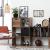 Suport sticle vin 5Five Mix n&apos;Modul stil industrial, PAL, 31x31x31 cm, maro Household NewTrend