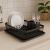 Suport vase 5Five Mayaj cu 1 nivel, otel si plastic, 43x32x13 cm, negru Household NewTrend