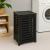 Cos rufe 5Five Sicela din lemn MDF, capacitate 65 litri, 40x40x58 cm, negru Household NewTrend