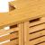 Dulap baie 5Five Sicela pentru lavoar, cu usi si rafturi, bambus si MDF, 60x28x80 cm, natur Household NewTrend