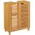Dulap baie 5Five Sicela pentru lavoar, cu usi si rafturi, bambus si MDF, 60x28x80 cm, natur Household NewTrend