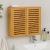 Dulap suspendat 5Five Sicela cu usa si rafturi, bambus si MDF, 52x20x59 cm, natur Household NewTrend