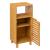 Dulap baza 5Five Sicela cu rafturi, bambus si MDF, 33x28x80 cm, natur Household NewTrend