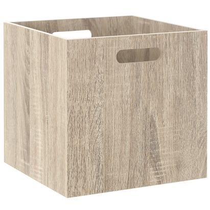 Cutie depozitare 5Five din lemn MDF, pentru raft, 30x30x30 cm, natur Household NewTrend