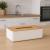 Cutie servetele 5Five Natureo cu capac detasabil, polipropilena, 26x13x9 cm, alb Household NewTrend